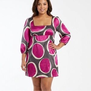 Glam Pink and Gray Dress